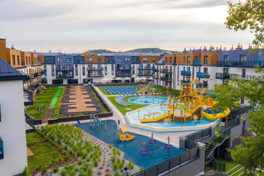 Bel Mare Aqua Apartament Parking Gratis + Taras 미엥지즈드로예 외부 사진