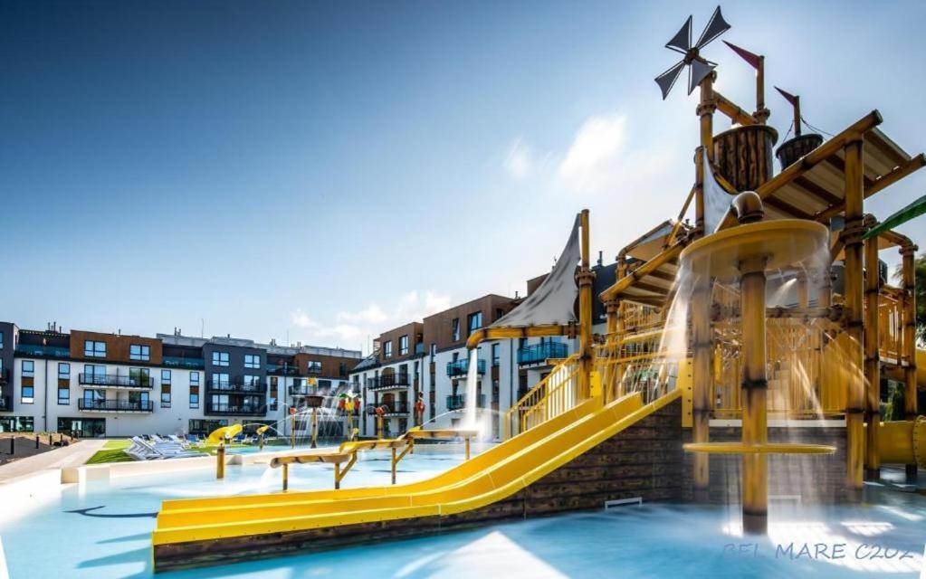 Bel Mare Aqua Apartament Parking Gratis + Taras 미엥지즈드로예 외부 사진